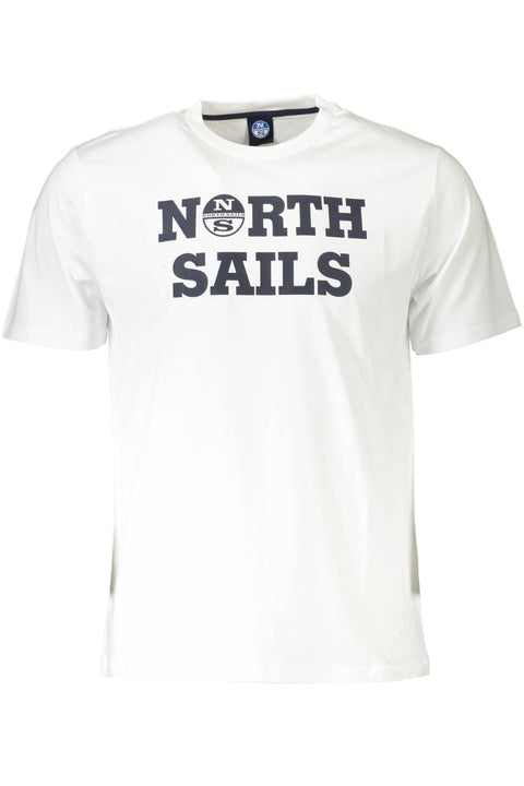 NORTH SAILS T-SHIRT SHORT SLEEVE MAN WHITE-T-Shirt-NORTH SAILS-WHITE-M-Urbanheer
