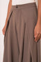 Nikki Wide-Leg High-Waist Trousers with Front Pleats