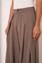 Nikki Wide-Leg High-Waist Trousers with Front Pleats