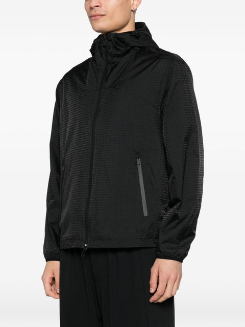 Nylon Blouson Jacket with Zip Pockets for Everyday Comfort