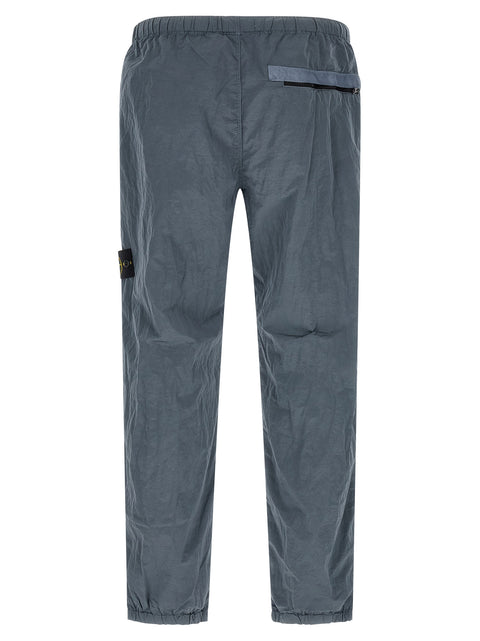 Nylon Metal Fabric Joggers with Elastic Cuffs