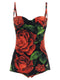 Dolce & Gabbana One-piece Swimsuit With Balcony