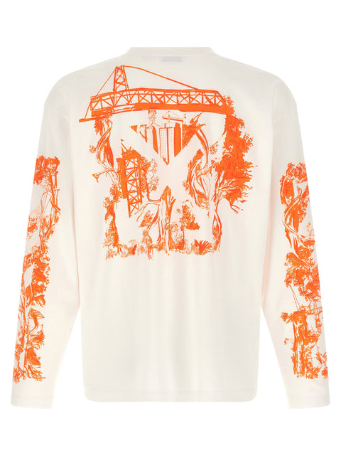 Off White City Nature Skate T-shirt