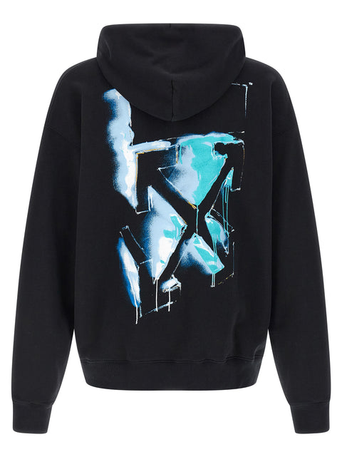 Off White 3d Spray Arrow Skate Hoodie