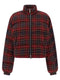 Off White Check Flan Arrow Spray Down Jacket