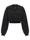 Off White Cropped Sweatshirt