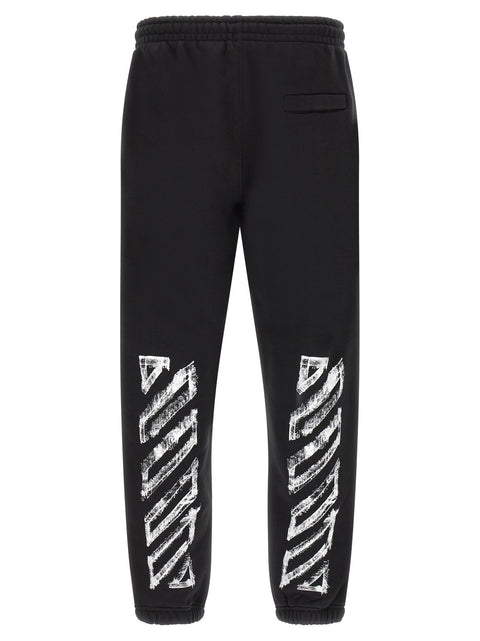 Off White Motion Arrow Cuffed Joggers