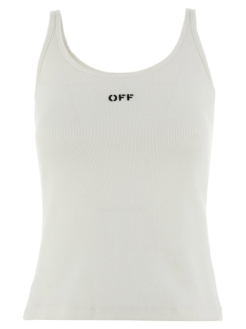 Off White Off Stamp Top