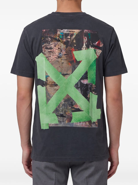 Off White T-shirts and Polos BLACK