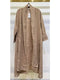 Open Long Lapel Duster w/ Button Detail At Side Camel-Duster-MILIO MILANO-S-Camel-Urbanheer
