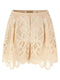 Elie Saab Macramé Embroidery Shorts