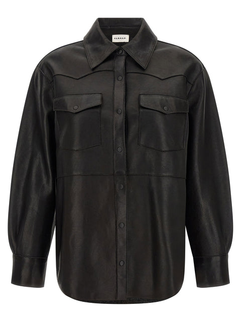 P.A.R.O.S.H. Leather Shirt