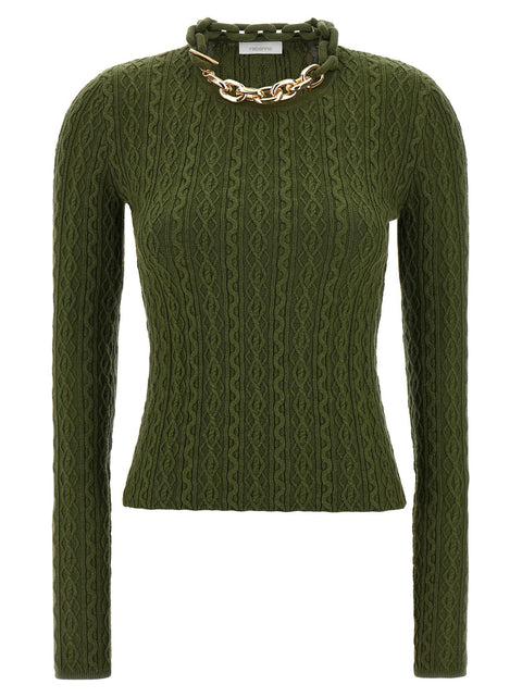 Paco Rabanne Necklace Sweater