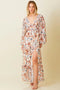 Paisley Print Pleated Ruffle Maxi Dress-Dress-Baevely by Wellmade USA-S-CREAM MULTI-Urbanheer