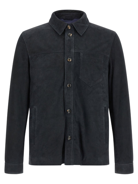 Pal Zileri Suede Overshirt