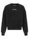 Palm Angels Back Curved Logo Sweatshirt