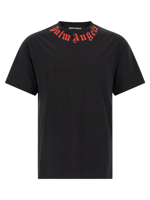 Palm Angels Neck Logo T-shirt