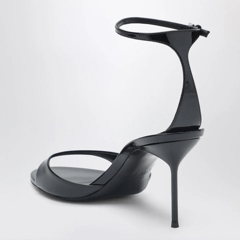 Paris Texas Lidia black patent leather sandal