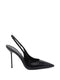 Paris Texas Lidia leather slingback pumps
