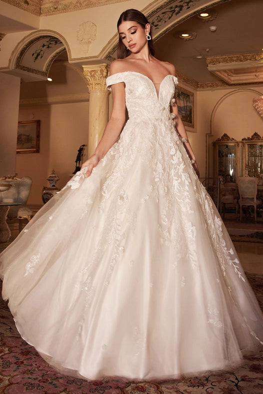 Peony Off the Shoulder Lace Ball Gown from Dress Forum exclusive at Urbanheer Peony Off the Shoulder Lace Ball Gown from Dress Forum exclusive at Urbanheer