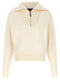 Perfect Moment Ultrafine Merino Wool Half-zip Sweater