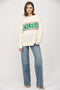 Pickleball Crew Neck Sweater-Sweater-FATE-S-CREAM-Urbanheer