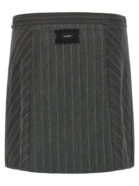 Pinko Pinstripe Skirt