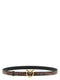 Pinko Python Print Leather Belt