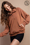 Plus Size Modal Scuba Quarter Zip Pullover