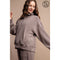 Plus Size Modal Scuba Quarter Zip Pullover