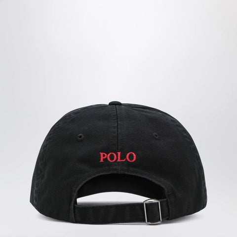 Polo Ralph Lauren Black baseball cap with logo