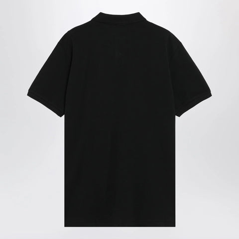 Polo Ralph Lauren Black cotton Custom Slim-Fit polo
