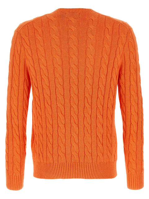 Polo Ralph Lauren Cotton Braided Sweater