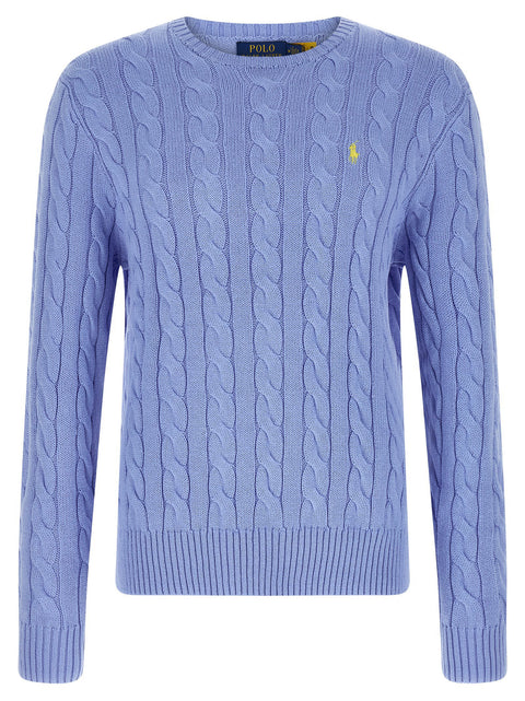 Polo Ralph Lauren Cotton Braided Sweater