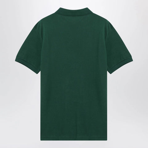 Polo Ralph Lauren Forest green cotton Custom Slim-Fit polo shirt