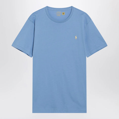 Polo Ralph Lauren Light blue cotton Custom Slim-Fit T-shirt