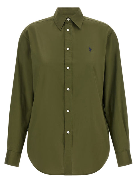 Polo Ralph Lauren Logo Embroidery Cotton Shirt