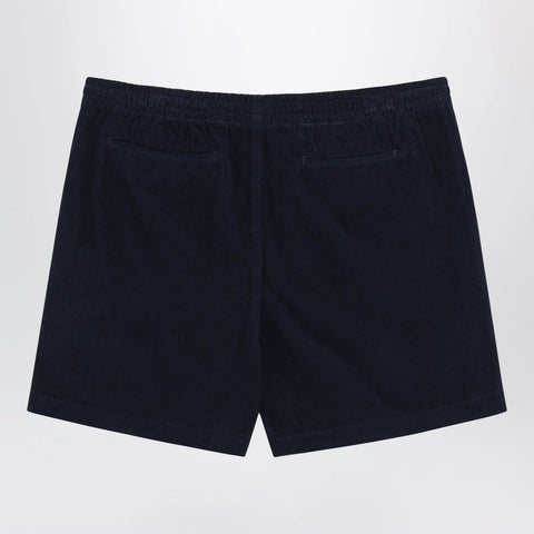 Polo Ralph Lauren Navy ribbed Classic-Fit shorts