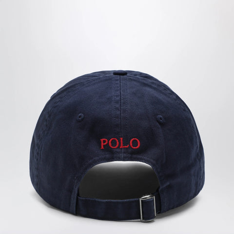 Polo Ralph Lauren Newport Navy / Red baseball cap with logo