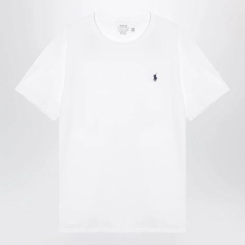 Polo Ralph Lauren T-shirt white in cotton Custom Slim-Fit