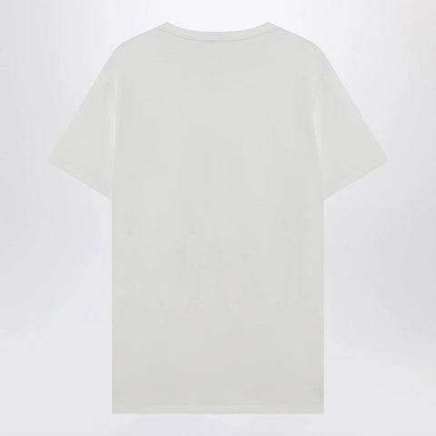 Polo Ralph Lauren White Polo Bear T-shirt Custom Slim-Fit