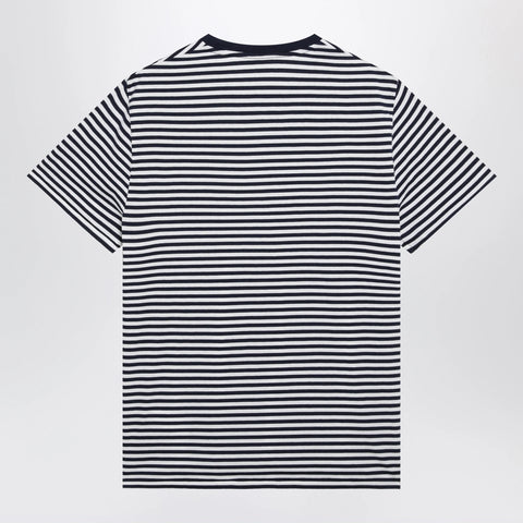 Polo Ralph Lauren White/Navy striped Custom Slim-Fit T-shirt