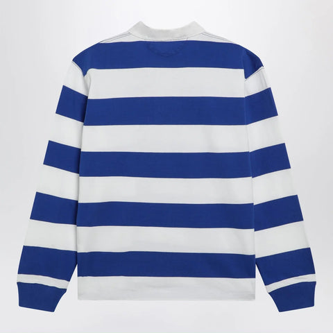 Polo Ralph Lauren White/blue striped Classic Fit polo shirt
