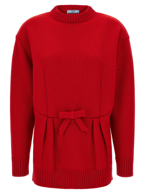 Prada Bow Sweater