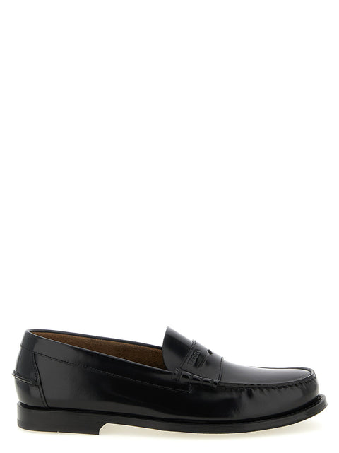 Prada Brushed Leather Loafers
