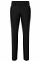 Premium Black Wool Tailored Trousers
