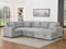 Premium Oversized U-Shape Sleeper Sectional Sofa