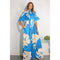 Print Pleated Jumpsuit BLUE MULTI-Clothing Jumpsuits-Mulla-S-BLUE MULTI-Urbanheer