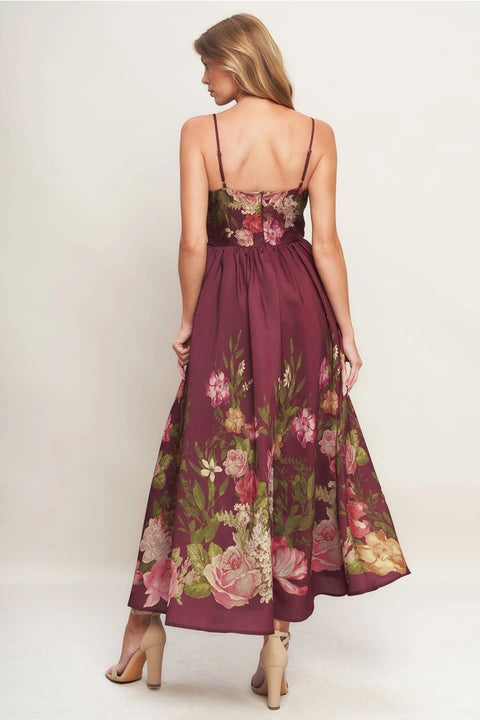 Printed Woven Ankle Dress