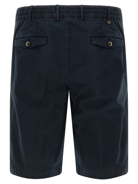 Pt Torino Stretch Cotton Bermuda Shorts
